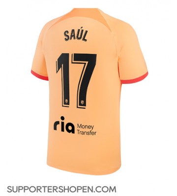 Atletico Madrid Saul Niguez #17 Tredje Matchtröja 2022-23 Kortärmad